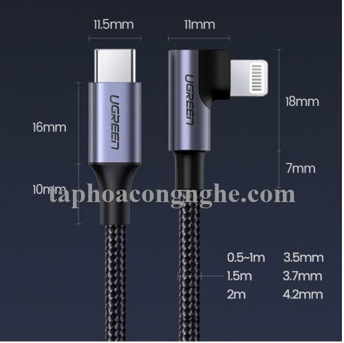 Ugreen 80165 100m 2c x 2.5mm² Cuộn cáp âm thanh HiFi ngoài trời dùng cho sân khấu av159 30080165